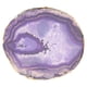 thumbnail image 1 of Posavasos de ágata natural con forma de rebanada para mesa de comedor, adorno de piedra para taza, 1 of 7