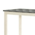thumbnail image 2 of Joss 60 Inch Cottage Counter Height Table 2 Tone Wood Gray Top Cream Base, 2 of 6