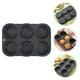 thumbnail image 3 of Molde de silicona para pan de hamburguesa, molde para pan antiadherente de 6 cavidades, 3 of 6