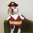 thumbnail image 5 of OULII Adorable Pet Clothes 1 Set Dog Pirate Costume For Festivals And Stage Performances, 5 of 5