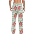 thumbnail image 2 of GZHJMY Owl Pajama Pants for Men, Lounge Pants Lightweight Men Pajama Bottoms with Drawstring Pockets, Christmas New Year Birthday Gifts, Medium, 2 of 6