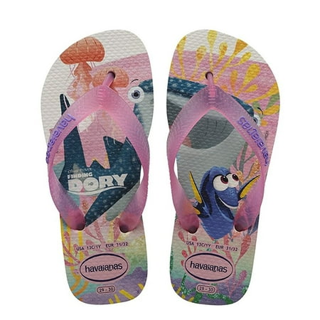 Havaianas Kids Nemo E Dory - White (Man-Made) Childrens Sandals - 27/28