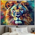 thumbnail image 2 of BCIIG Lion Tapestry African Lion Tapestry Cool Lion Aesthetic Tapestries Wall Hanging for Bedroom Living Room Dorm, 2 of 6