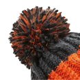 thumbnail image 3 of Beechfield - Gorro Beanie Apres para Adultos Unisex (Naranja, Gris Grafito), 3 of 3
