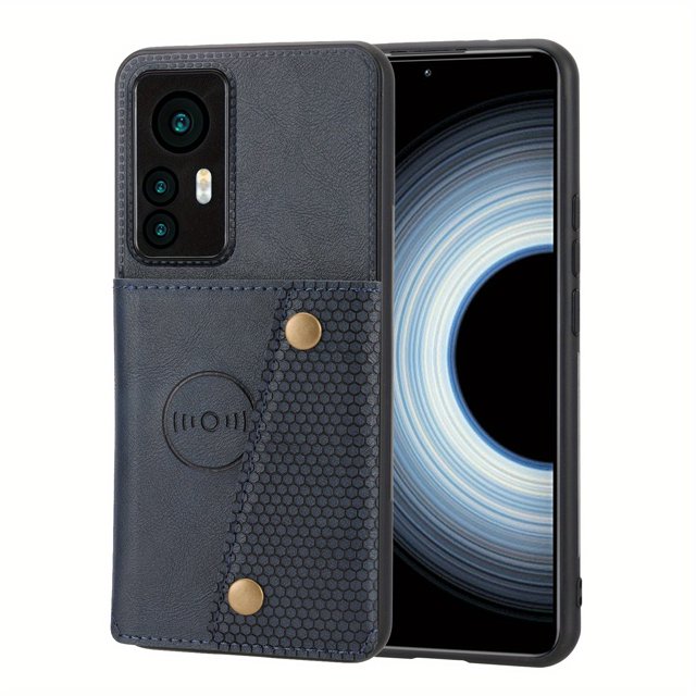 Leather Wallet Phone Case with Card Slot - Anti-Fall Protection for Xiaomi 11t, 11lite, 11ultra, 12t, Redmi K50 Gaming, K40s, K60, K20pro, Note9pro, Note11s, Note12ProSpeed, Note