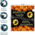 thumbnail image 6 of Happy Halloween Pumpkin Mailbox Covers Magnetic Black Halloween and Outdoor Mailbox Cover Standard Size 25.5 X 21 Pumpkin Holiday Mailbox Wrap Post Letter Box Cover Decorative for Home Garden, 6 of 6
