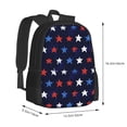 thumbnail image 3 of Daiia Watercolor Stars1 Backpack for Men and Women -Durable Backpack Large Capacity, Water-Resistant Bag with Adjustable Straps and Laptop Compartment, 3 of 9
