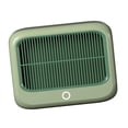 thumbnail image 1 of Calentador personal eléctrico perfecl con apagado automático de escritorio calentadores espaciales Verde, 1 of 8