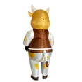 thumbnail image 3 of Inflatable Cowboy Cow Costume - Western-Themed Farm Animal Outfit For Parties & Events,Height 4'11"-6'3",Cow, 3 of 9