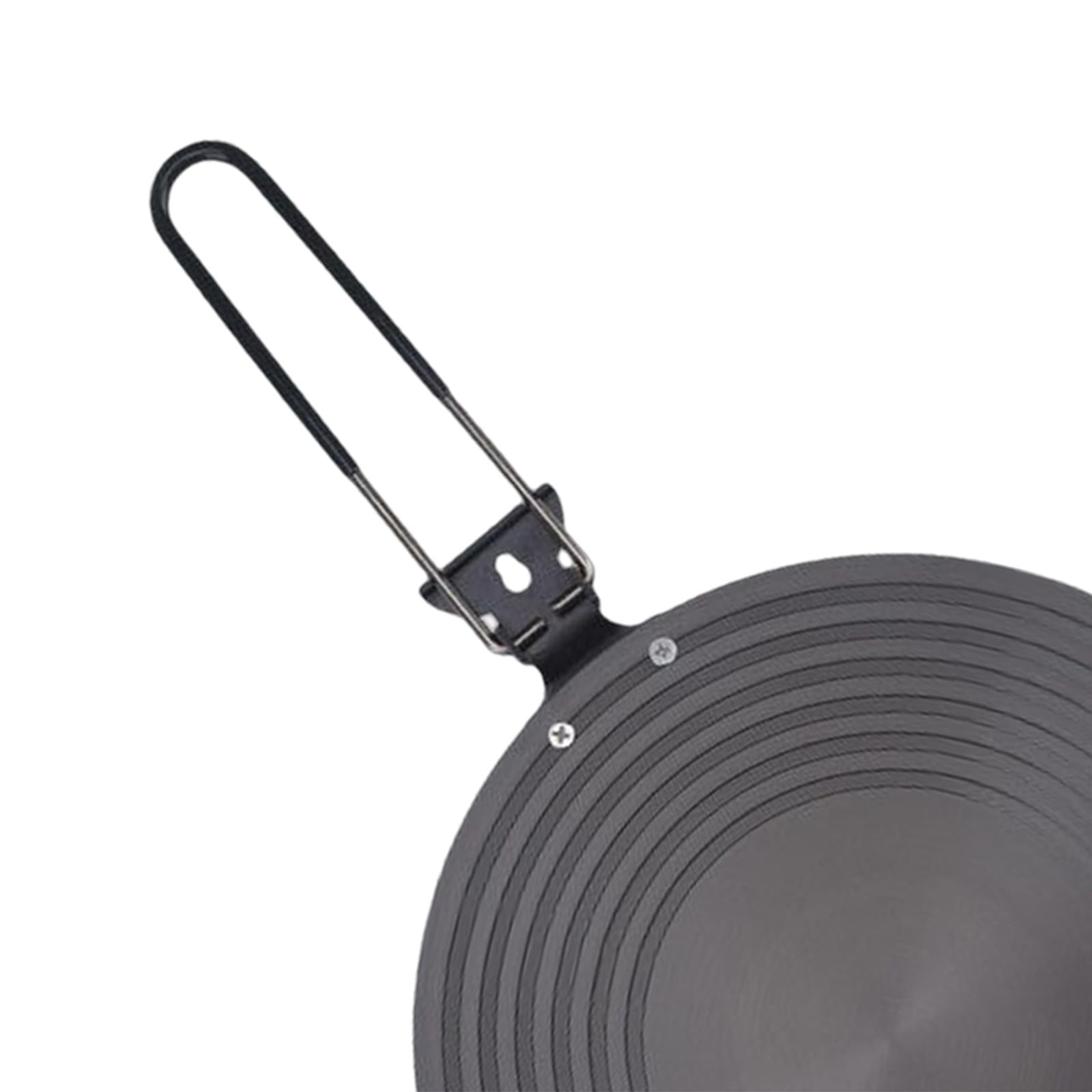 Fiocias Foldable Gas Stove Heat Spreader Plate, Double Sided Non-Slip Dish Pan Induction 28cm