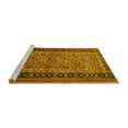 thumbnail image 2 of Ahgly Company Machine Washable Indoor Rectangle Persian Yellow Traditional Area Rugs, 2' x 3', 2 of 4