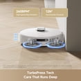 thumbnail image 6 of MOVA P10 Pro Ultra Gen2 Robot Vacuum and Mop, 26,000Pa Suction, Mop Hot Air and Fast Drying, 212℉Hot Water Mop-Washing(upgrade from P10ProUltra), 6 of 8