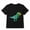 Black-2, variant on Kids Dot Day Shirt Rainbow Polka Dot Grid Pattern Colorful Kids T Shirt