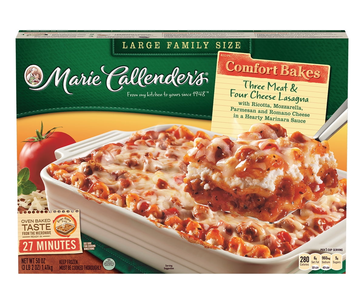Marie Callender's Three Meat & Four Cheese Lasagna, 50 oz by ConAgra Foods Inc.