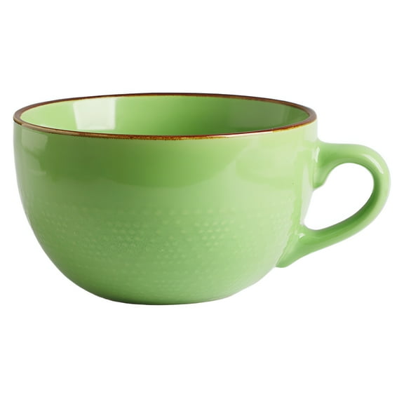 ACDANC Large Coffee Mug,Fired at 1350掳C Soup Bowls with Handles,Holds Tea Tea Cups,Regular Model,700Ml