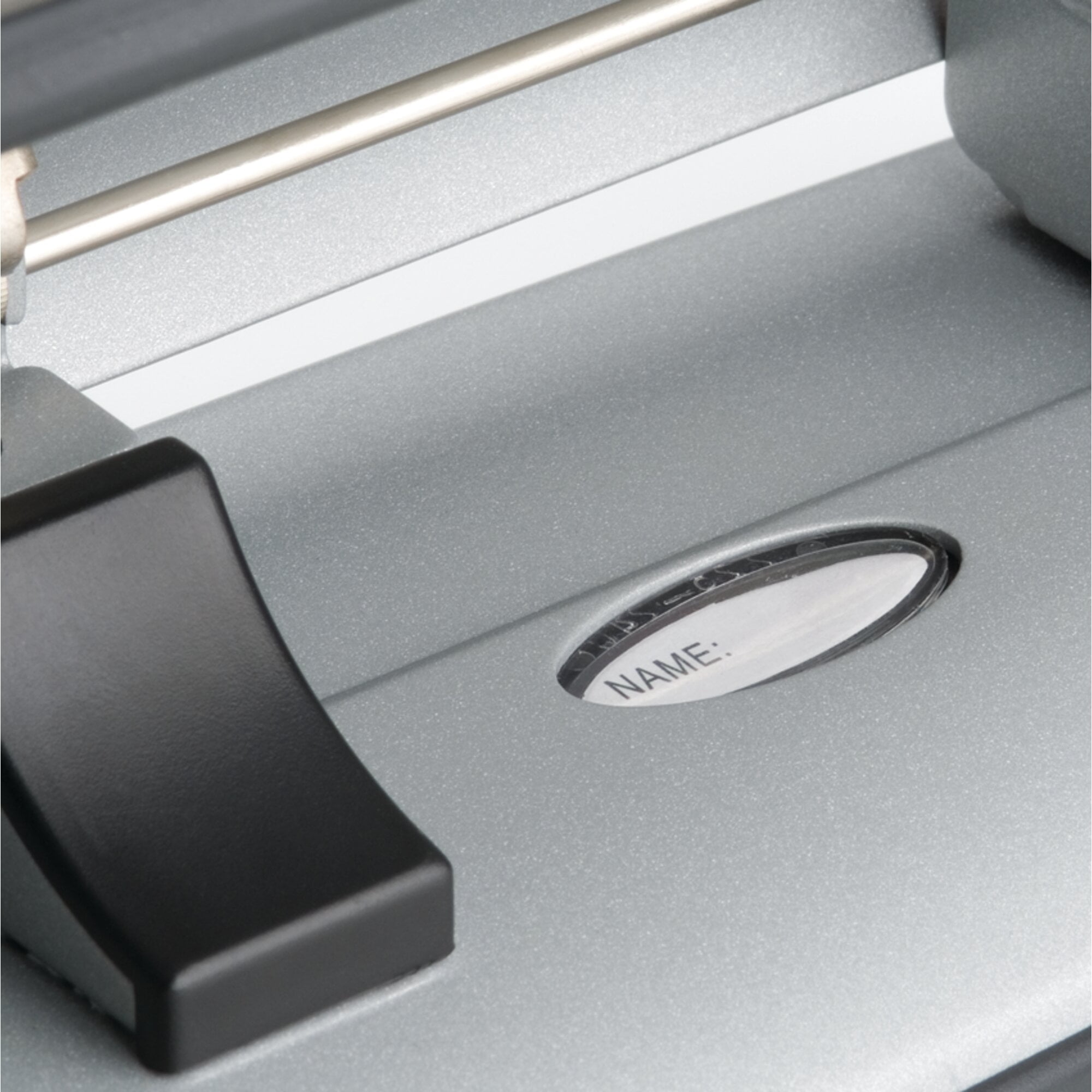 Swingline EasyView Desktop Punch, Alignment Indicators, 3 Holes,12 Sheets