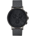thumbnail image 2 of Timex TW2R97800 Fairfield Supernova Leather Chronograph Mens Watch, Black, 2 of 2