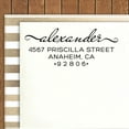 thumbnail image 4 of Printtoo Self Inking Address Stamp Custom Wedding Invitation Stationary Rubber Stamp Gift, 4 of 6
