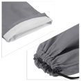 thumbnail image 4 of Unique Bargains Waterproof Oxford Badminton Racquet Cover Bag Pouch with Drawstring Shoulder Strap, Grey, 4 of 6