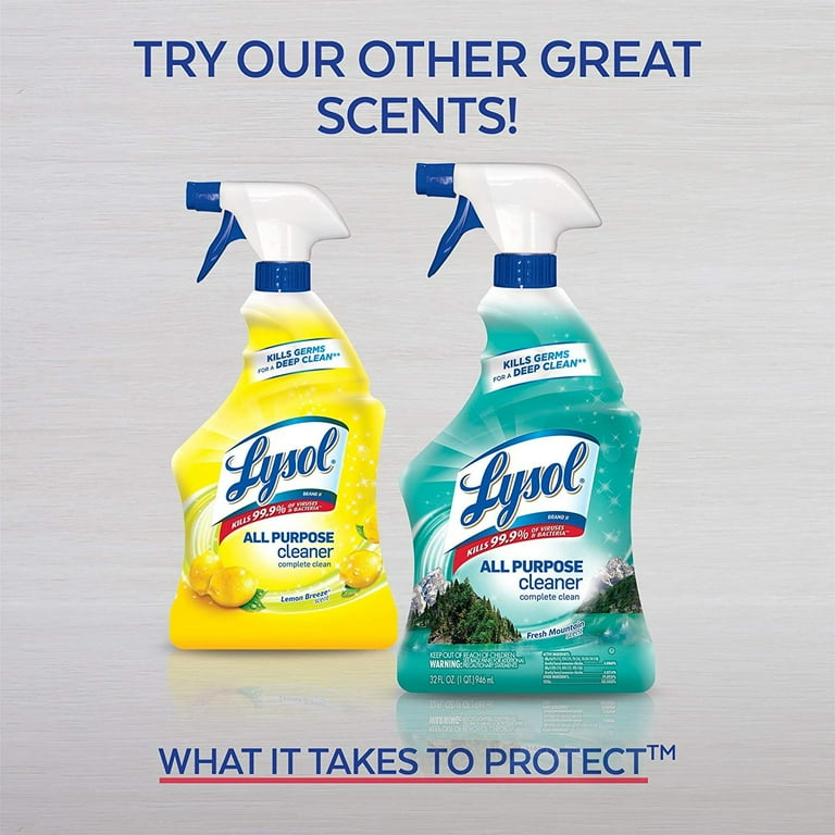 Lysol Lemon Breeze All Purpose Cleaner Spray - Shop All Purpose