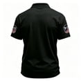 thumbnail image 5 of 9/11 25th Anniversary Shirt Polo Shirts for Men We Will Never Forget 911 Memorial Patriotic Vintage Shirts for Men Black M, 5 of 5