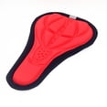 thumbnail image 4 of 1 funda protectora para asiento de bicicleta cómoda de silicona 3D (negra) ER, 4 of 4