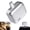 Silvery, variant on 140W Smart Auto Stop Charging Adapter, Auto Disconnect Charging Cable Protector, for Phone, Tablet and Laptop, Prevents Overcharging and Extends Battery Life