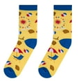 thumbnail image 5 of Crazy Socks, Women's, Graphic, Unique Designs, Crew Socks, Cute Silly Funny Cool, 5 of 6