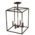 thumbnail image 7 of Meyda 188630 16 in. Kitzi Box Pendant - Wrought Iron, 7 of 7