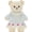 Bear-White, variant on 15.7" Teddy Bear Stuffed Animal Cute Stuffed Bear with Dress Plush Toy