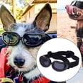 thumbnail image 4 of Gafas para perros, protección contra el polvo a prueba de nieve, gafas de sol protectoras para mascotas para cachorros y gatos , negro SM SunniMix Gafas de gato, 4 of 8