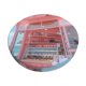 thumbnail image 1 of Balery Pastel Pink Beach Cafe Fundas de asiento para taburete de bar redondo de tela de terciopelo ajustables que protegen de arañazos y manchas para sillas de 14 a 17 pulgadas.-14 inch, 1 of 7