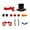 Christmas snowman, variant on Christmas Themed Door Sticker Wall Decals Felt Cloth Cute ,DIY ,Wallpaper Christmas Door Decorations for Refrigerator Festive Christmas snowman