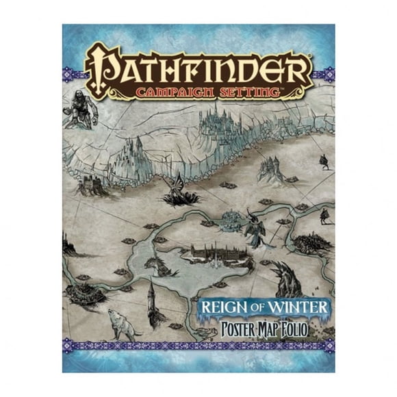 Paizo Publishing 9260 Pathfinder Campaign Setting, Reign Of Winter Poster Map Télécharger