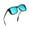 01-Black/Mirrored blue, variant on Unisex Polarized Aluminum Sunglasses Vintage Sun Glasses For Men (Sky Blue)