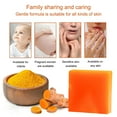 thumbnail image 4 of Fiudx Jabón de Cúrcuma, Barra Limpiadora de Aceite de Jengibre, Jabón de Baño Hidratante Natural, Cuidado Diario para Alivio Muscular, Solución Segura para Uso Externo, Regalo para Masajes de Spa, 5, 4 of 6
