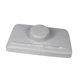 thumbnail image 5 of Almohada de masaje ergonómica para salón de belleza con funda extraíble y reposacabezas suave. Gris claro, 5 of 8