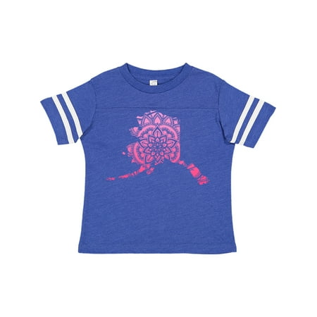 

Inktastic Alaska Silhouette Mandala Gift Toddler Boy or Toddler Girl T-Shirt