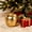 Gold, variant on Gold Christmas Decorative Storage Box, Small keepsake and trinket container, for desktop, shelf, dresser, gift packaging and seasonal home decor