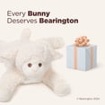 thumbnail image 6 of Bearington Baa White Lamb Stuffed Animal - 12" Huggable Sheep Stuffed Animal with Soft Fleece Fur and Easy Surface-Washable Design - Adorable Sheep Plush Gift for Babies, Toddlers, and Kids, 6 of 7