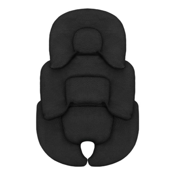 Cojín para cochecito de bebé Cojín para asiento Forro Fleece suave Regalos shower Transpirable para bebé Recién nacido Negro SM SunniMix Cojín para cochecito
