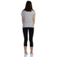 thumbnail image 3 of Camiseta básica Reebok Fitted Marled para mujer gris extragrande, 3 of 3