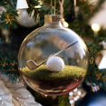 thumbnail image 5 of CYBIBO Lifelike Ball Sports Crystal Glass Ornament, 3D Christmas Glass Ornaments Collection for Xmas Tree, Holiday Decorations Christmas Indoor, Handmade Gifts for Gym Lovers, Golf, 5 of 7