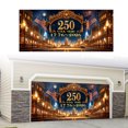 thumbnail image 4 of Bannière d'Anniversaire Patriotique Design Classique Polyester Durable pour Fête Nationale Intérieure Extérieure, 4 of 5