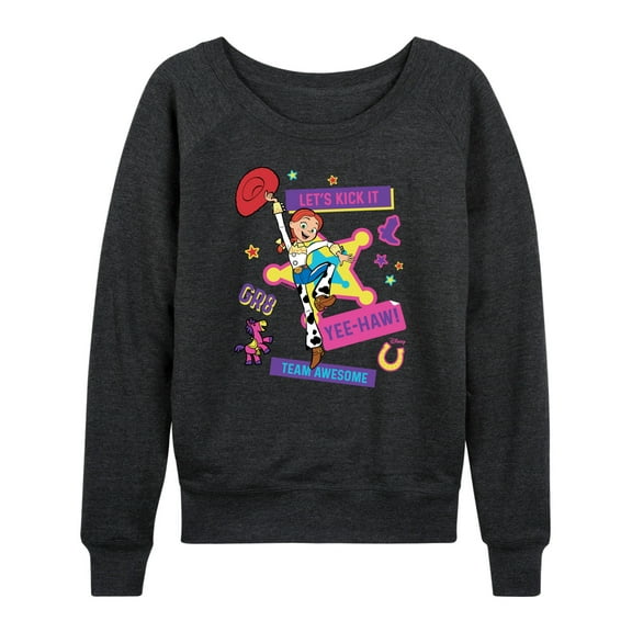 Toy Story 4 - Jessie - Women's Lightweight French Terry Long Sleeve Shirt