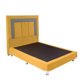 thumbnail image 3 of Base de Cama Dicasa + Cabecera Bora Matrimonial Mostaza, 3 of 8