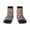 2 Black-1, variant on Foxes Pattern Quarter Crew Socks,Toe Seamed Ankle Socks,Cotton Cushioned Breathable Athletic Crew Sports Socks