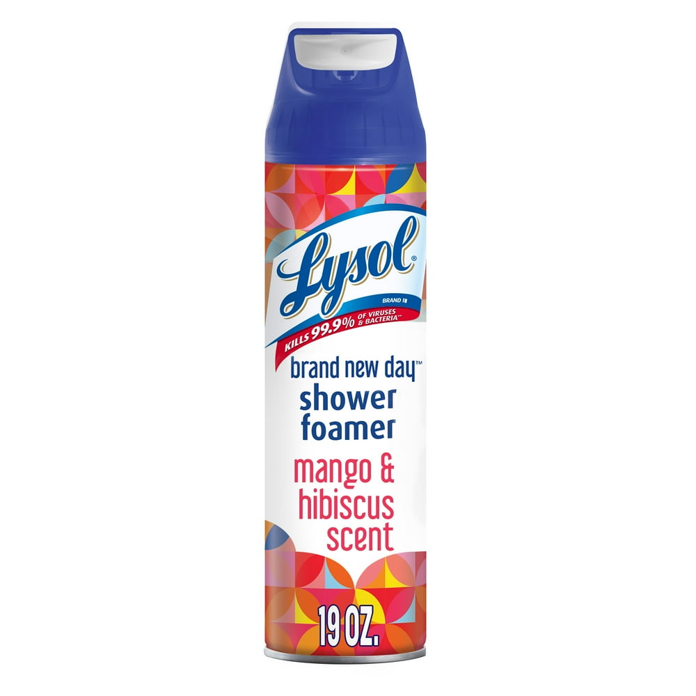 LYSOL® Shower Foamer Brand New Day™ Mango & Hibiscus