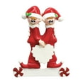 thumbnail image 4 of Ornaments by Elves Personalized Elf Sweethearts Couple Ornaments 2024 for Christmas Holiday Decor, 4 of 9