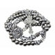 thumbnail image 1 of Medalla de San Miguel con cuentas negras de Rosary Nazareth Store, 1 of 6